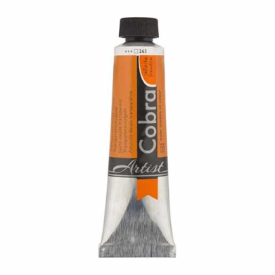Cobra Artist Oil Paint (150ml)- Transparent Oxide Yellow  *Series 3 265