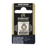 Rembrandt Professional Watercolor Half Pan -112 Transparent Titanium White