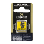 Rembrandt Professional Watercolor Half Pan - 207 Cadmium Yellow Lemon