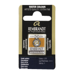 Rembrandt Professional Watercolor Half Pan -231 Gold Ochre