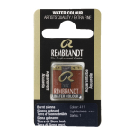 Rembrandt Professional Watercolor Half Pan -411 Burnt Sienna