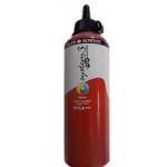 System3 Fluid Acrylics Crimson -500ml Bottle 139500513