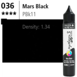System3 Fluid Acrylic  Mars Black -250ml Bottle 139250036