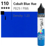 System3 Fluid Acrylic Cobalt Blue Hue-250ml Bottle 139250110