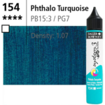 System3 Fluid Acrylics Phthalo Turquoise -250ml Bottle 139250154