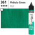 System3 Fluid Acrylics Phthalo Green -250ml Bottle 139250361