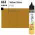 System3 Fluid Acrylics Yellow Ochre-250ml Bottle 139250663