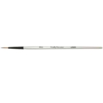 Daler Rowney Simply Simmons Mixed Media Brush - Short Handle, Liner, Size 0  DR255051099