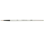 Daler Rowney Simply Simmons Mixed Media Brush - Short Handle, Liner, Size 10/0  DR255051090