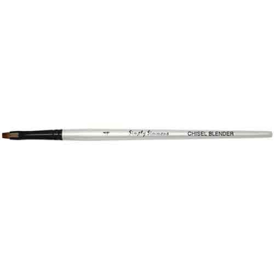 Daler Rowney Simply Simmons Mixed Media Brush - Short Handle, Chisel Blender, Size 4 DR255062004