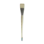 Daler Rowney Robert Simmons Signet Bristle Brush - Broad, Long Handle, Size 18  DR222140018