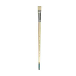 Daler Rowney Robert Simmons Signet Bristle Brush - Bright, Long Handle, Size 8  DR222141008