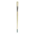 Daler Rowney Robert Simmons Signet Bristle Brush - Egbert Filbert, Long Handle, Size 8  DR222143008