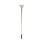 Daler Rowney Robert Simmons Signet Bristle Brush - Fan, Long Handle, Size 6  DR222146006
