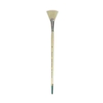 Daler Rowney Robert Simmons Signet Bristle Brush - Fan, Long Handle, Size 10  DR222146010