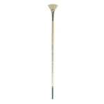 Daler Rowney Robert Simmons Signet Bristle Brush - Fan, Long Handle, Size 2  DR222146002