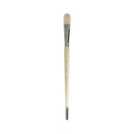 Daler Rowney Robert Simmons Signet Bristle Brush - Filbert, Long Handle, Size 10  DR222142010
