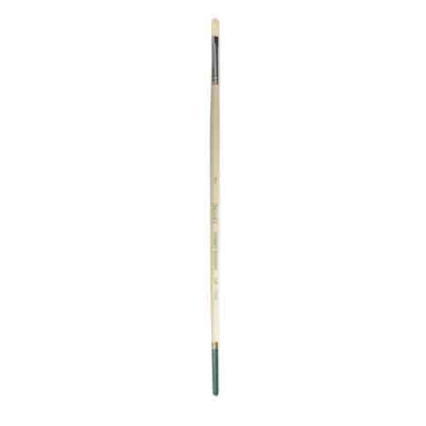 Daler Rowney Robert Simmons Signet Bristle Brush - Flat, Long Handle, Size 2  DR222144002