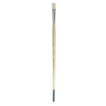 Daler Rowney Robert Simmons Signet Bristle Brush - Flat, Long Handle, Size 4  DR222144004