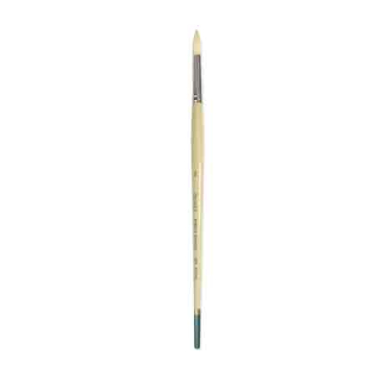 Daler Rowney Robert Simmons Signet Bristle Brush - Round, Long Handle, Size 6  DR222145006