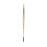 Daler Rowney Robert Simmons Signet Bristle Brush - Round, Long Handle, Size 10  DR222145010