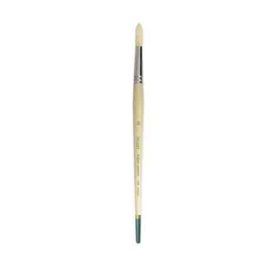 Daler Rowney Robert Simmons Signet Bristle Brush - Round, Long Handle, Size 10  DR222145010