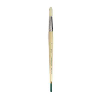 Daler Rowney Robert Simmons Signet Bristle Brush - Round, Long Handle, Size 12  DR222145012