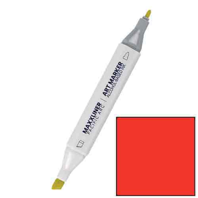 Pacific Arc Maxxliner Dual-tip Alcohol Marker - Crimson  MX09-004-R68