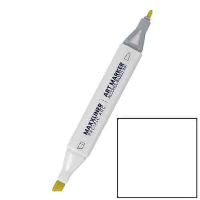 Pacific Arc Maxxliner Dual-tip Alcohol Marker - Brick White  MX20-079-532