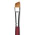 Princeton Velvetouch Series 3900 Synthetic Brush - Long Handle Angle Bright 12   PRN3900AB12