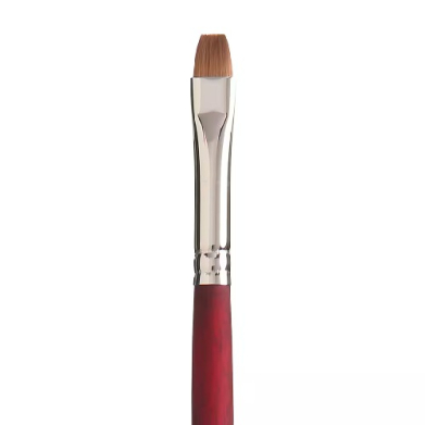 Princeton Velvetouch Series 3900 Synthetic Brush - Long Handle Bright 8   PRN3900B8