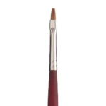 Princeton Velvetouch Series 3900 Synthetic Brush - Long Handle Flat 2   PRN3900F2