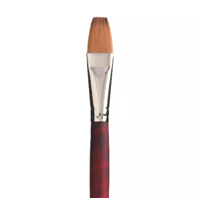 Princeton Velvetouch Series 3900 Synthetic Brush - Long Handle Flat 20   PRN3900F20