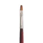 Princeton Velvetouch Series 3900 Synthetic Brush - Long Handle Flat 6   PRN3900F6