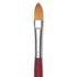 Princeton Heritage Series 4000 Synthetic Sable Brush - Long Handle Filbert 10 PRN4000FB10