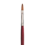Princeton Velvetouch Series 3900 Synthetic Brush - Long Handle Filbert 6   PRN3900FB6