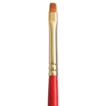 Princeton Heritage Series 4000 Synthetic Sable Brush - Long Handle Bright 1   PRN4000B1