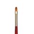 Princeton Heritage Series 4000 Synthetic Sable Brush - Long Handle Filbert 4   PRN4000FB4