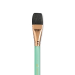 Princeton Neptune Series 4750 Synthetic Squirrel Brush – Short Handle Square Wash 1"  PRN4750AQ100