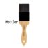 Princeton 6450 Series Catalyst Polytip Bristle Brush - Short Handle Mottler 1"