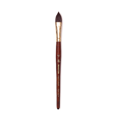 Princeton Neptune Series 4750 Synthetic Squirrel Brush – Short Handle Oval Wash 1/2"  PRN4750OW050