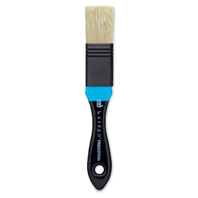 Princeton Aspen 6500 Series Brush for Oil & Acrylic - Short Handle Flat Mottler 1"