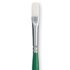 Princeton Summit 6100 Series White Synthetic Long Handle Brush for Oil & Acrylic - Filbert 4