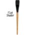 Princeton 6450 Series Catalyst Polytip Bristle Brush - Short Handle Flat Shader 12