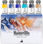MaimeriBlu Arctic Thematic Set 12ml Watercolor Set  6ct   M1698051