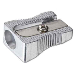 Pacific Arc Single Hole Metal Pencil Sharpener  PAML-1004