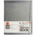 Royal & Langnickel Hardbound Grey Sketchbook 11x14, 81lbs, 80 sheets  ROYSKTGRY-1114