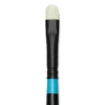 Princeton Aspen 6500 Series Brush for Oil & Acrylic - Long Handle Short Oval Filbert 4