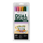 Tombow Dual Brush Pen Set - Teatime 6pk  56242