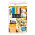 Tombow Dual Brush Pen Manga Set - 6pk Bird + Waterbrush   56245